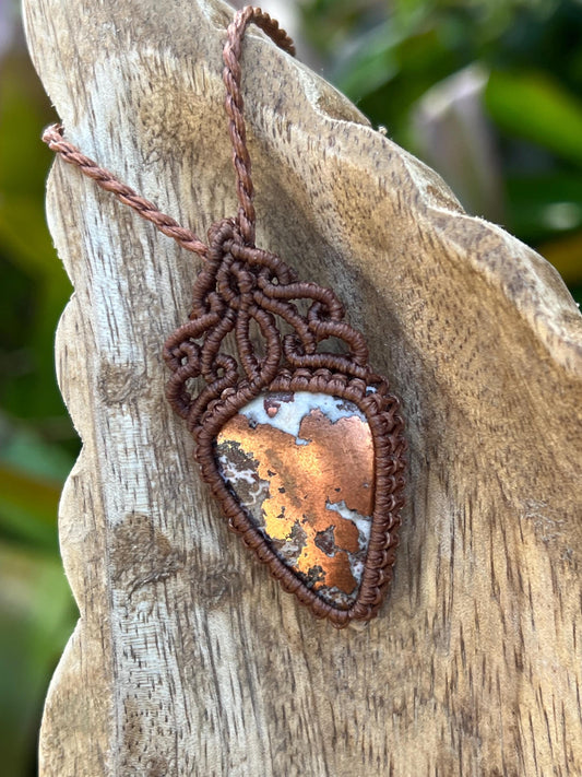 New Age Design, Ancient Wisdom ~ Native Copper Necklace ~ Strength, Vitality, Wellbeing