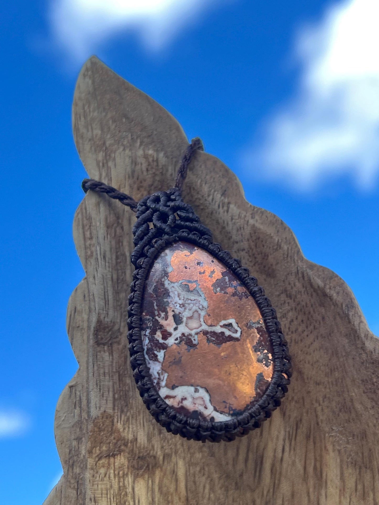 New Age Design, Ancient Wisdom ~ Native Copper Necklace ~ Strength, Vitality, Wellbeing