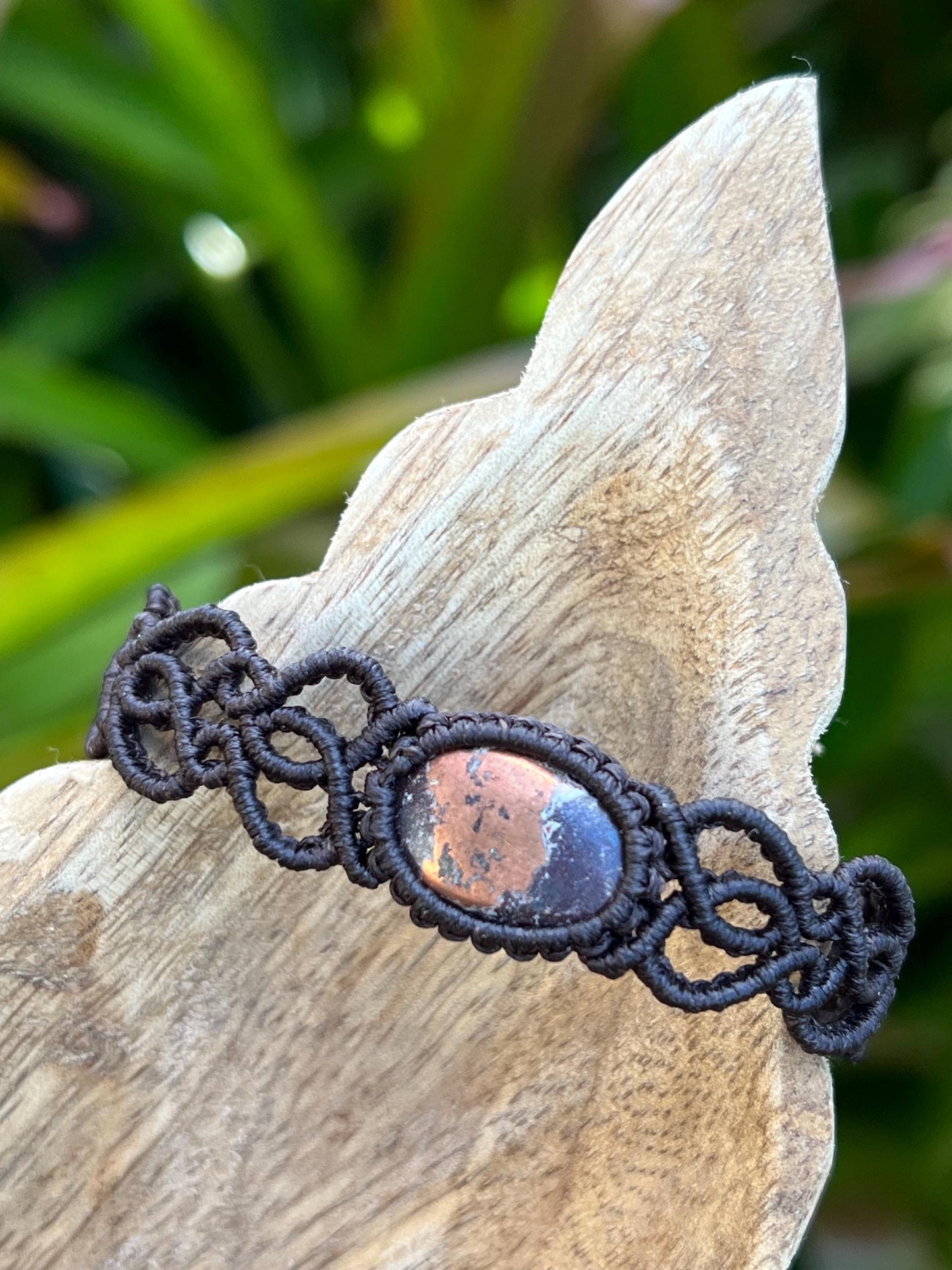 New Age Design, Ancient Wisdom ~ Native Copper Bracelet ~ Strength, Vitality, Wellbeing ~ Hand Woven