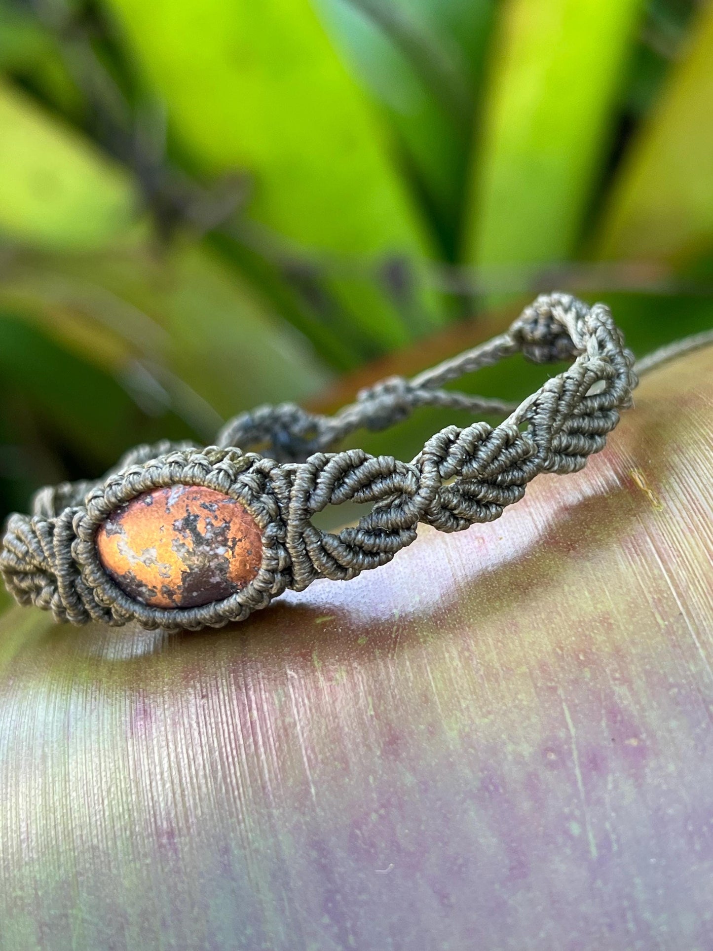 New Age Design, Ancient Wisdom ~ Native Copper Bracelet ~ Strength, Vitality, Wellbeing ~ Hand Woven