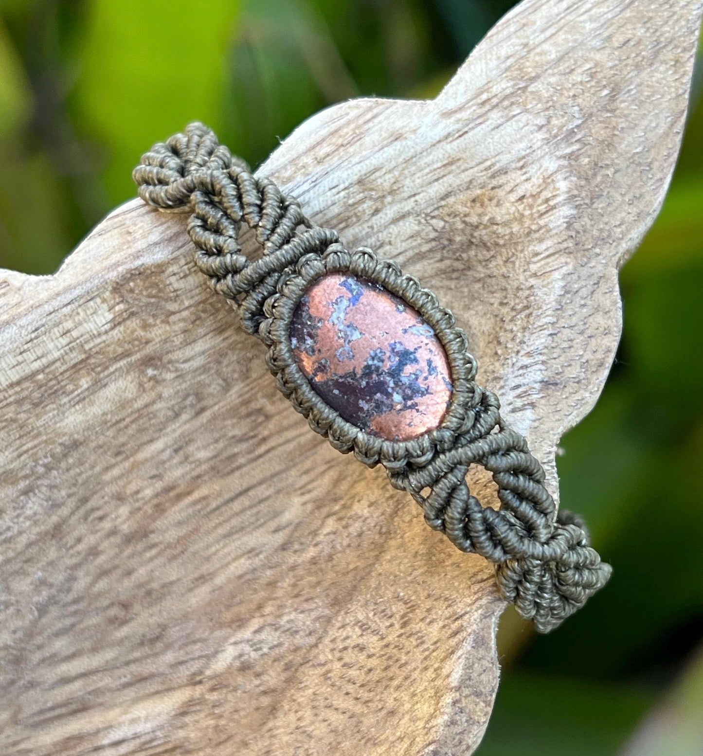 New Age Design, Ancient Wisdom ~ Native Copper Bracelet ~ Strength, Vitality, Wellbeing ~ Hand Woven