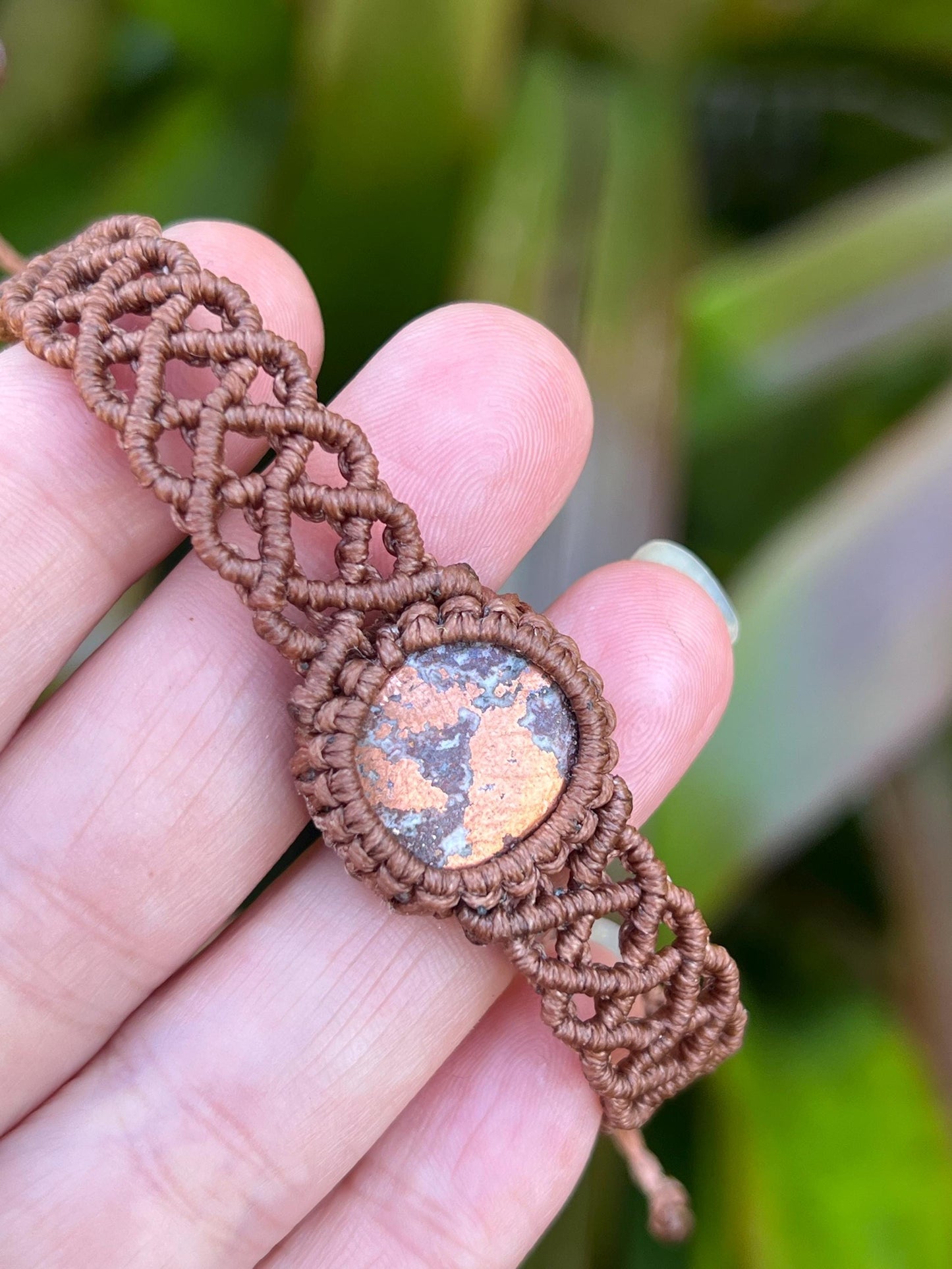 New Age Design, Ancient Wisdom ~ Native Copper Bracelet ~ Strength, Vitality, Wellbeing ~ Hand Woven