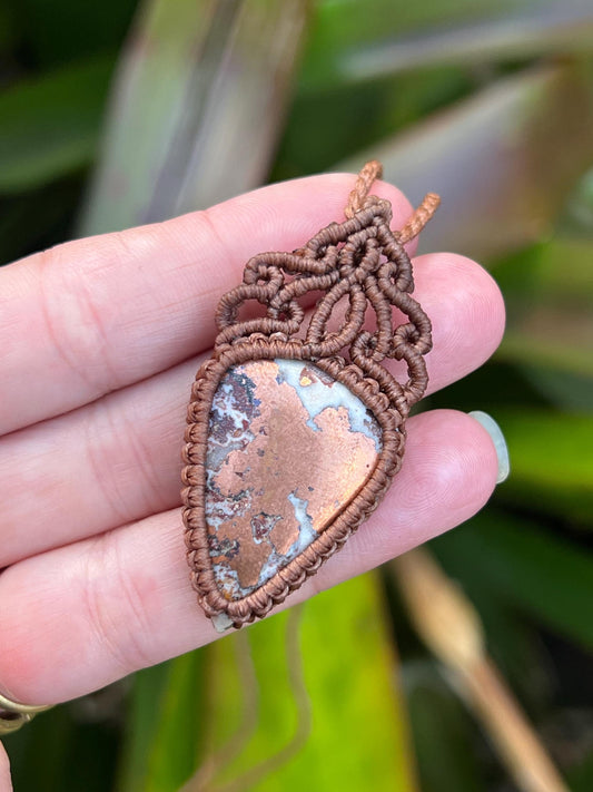 New Age Design, Ancient Wisdom ~ Native Copper Necklace ~ Strength, Vitality, Wellbeing