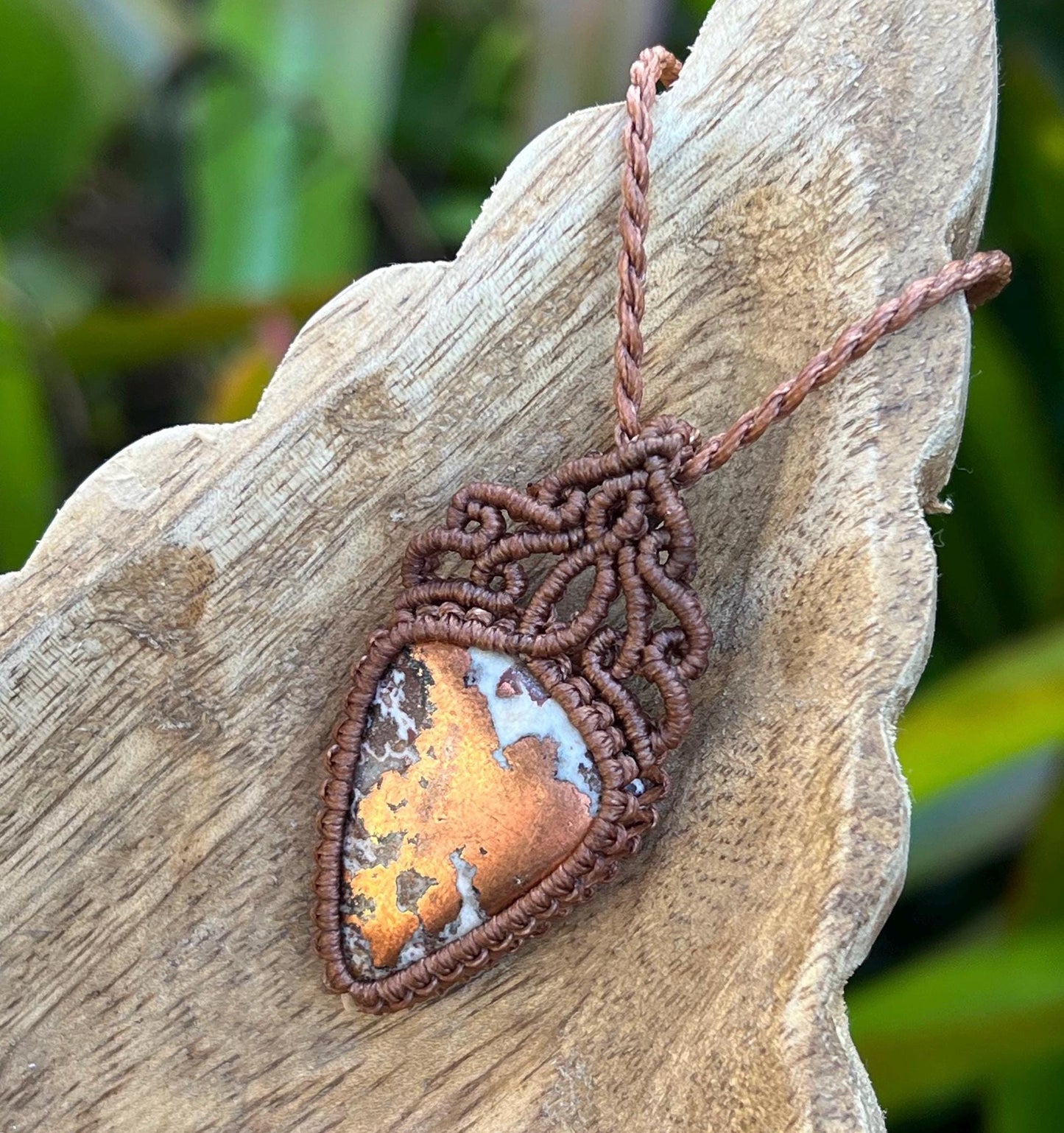 New Age Design, Ancient Wisdom ~ Native Copper Necklace ~ Strength, Vitality, Wellbeing