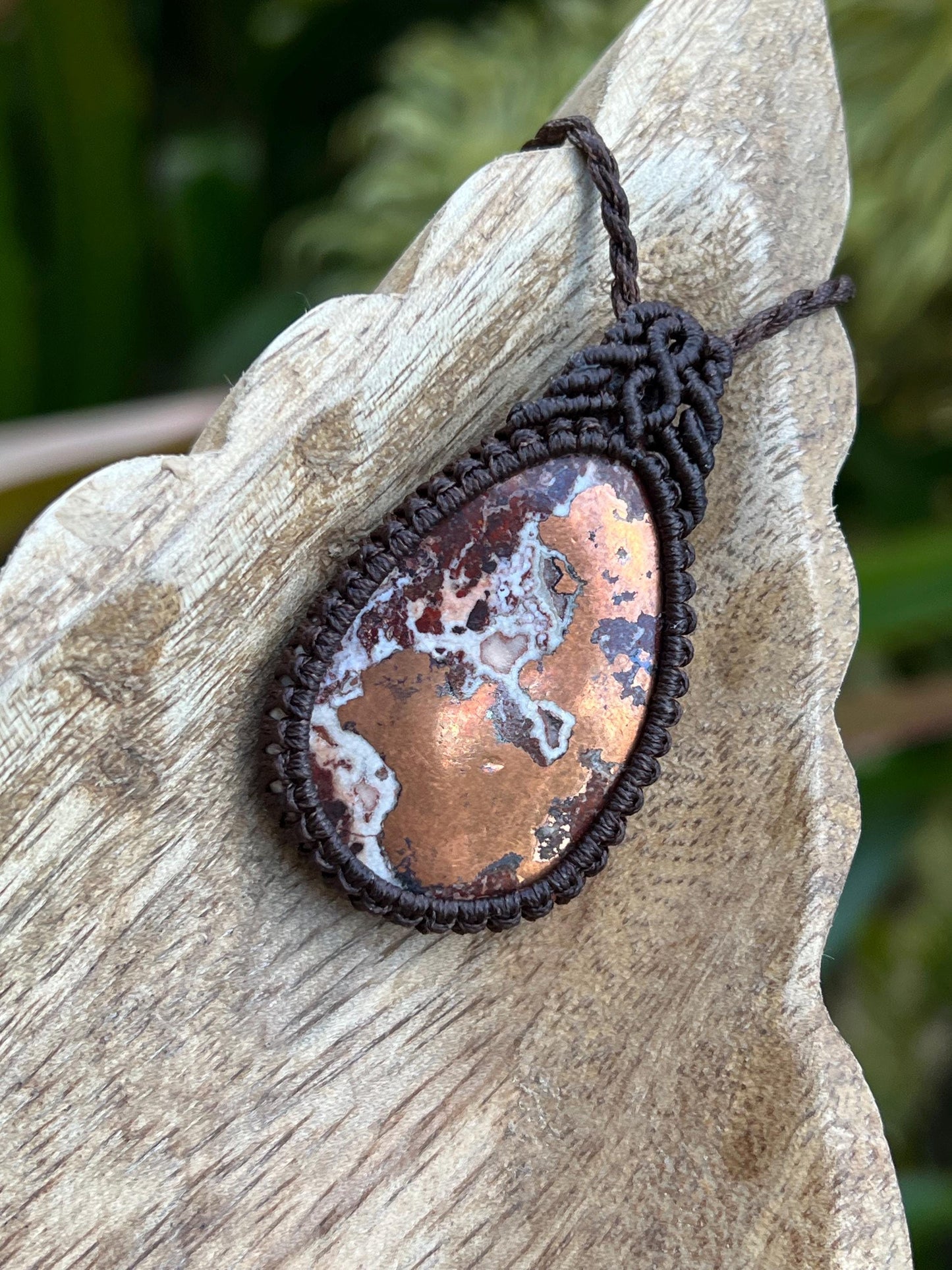 New Age Design, Ancient Wisdom ~ Native Copper Necklace ~ Strength, Vitality, Wellbeing