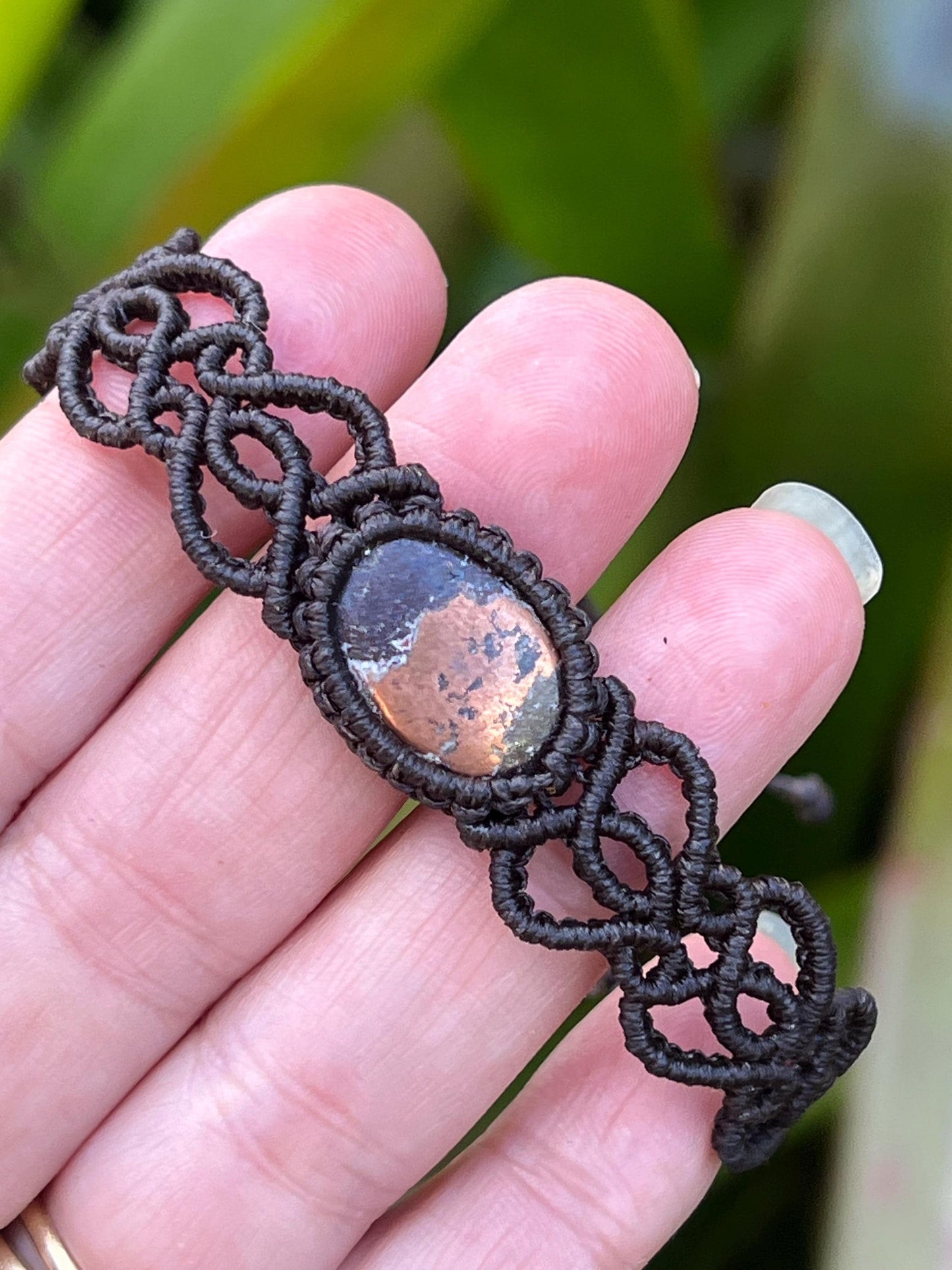 New Age Design, Ancient Wisdom ~ Native Copper Bracelet ~ Strength, Vitality, Wellbeing ~ Hand Woven