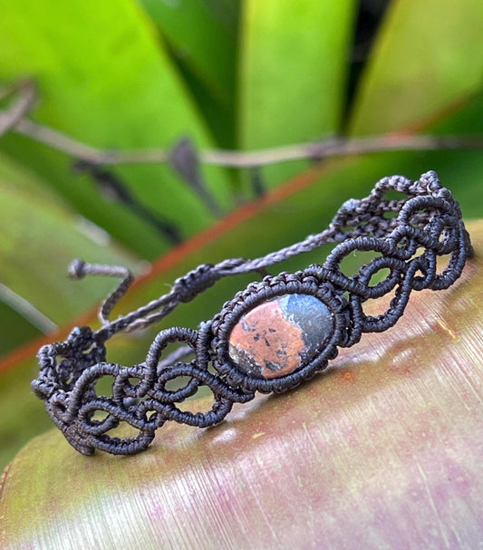 New Age Design, Ancient Wisdom ~ Native Copper Bracelet ~ Strength, Vitality, Wellbeing ~ Hand Woven