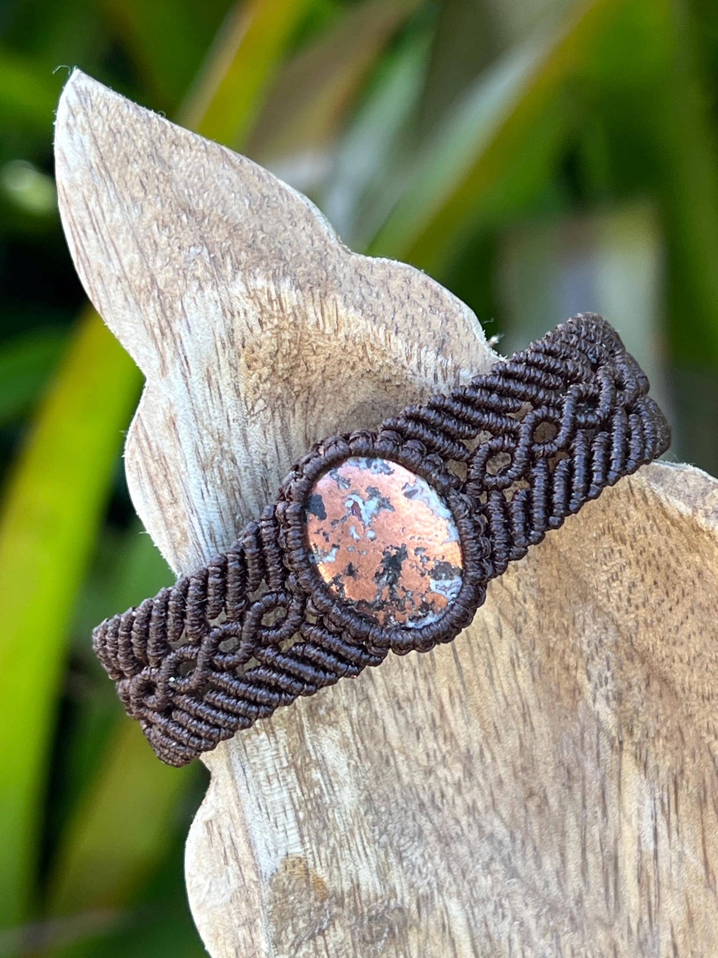 New Age Design, Ancient Wisdom ~ Native Copper Bracelet ~ Strength, Vitality, Wellbeing ~ Hand Woven