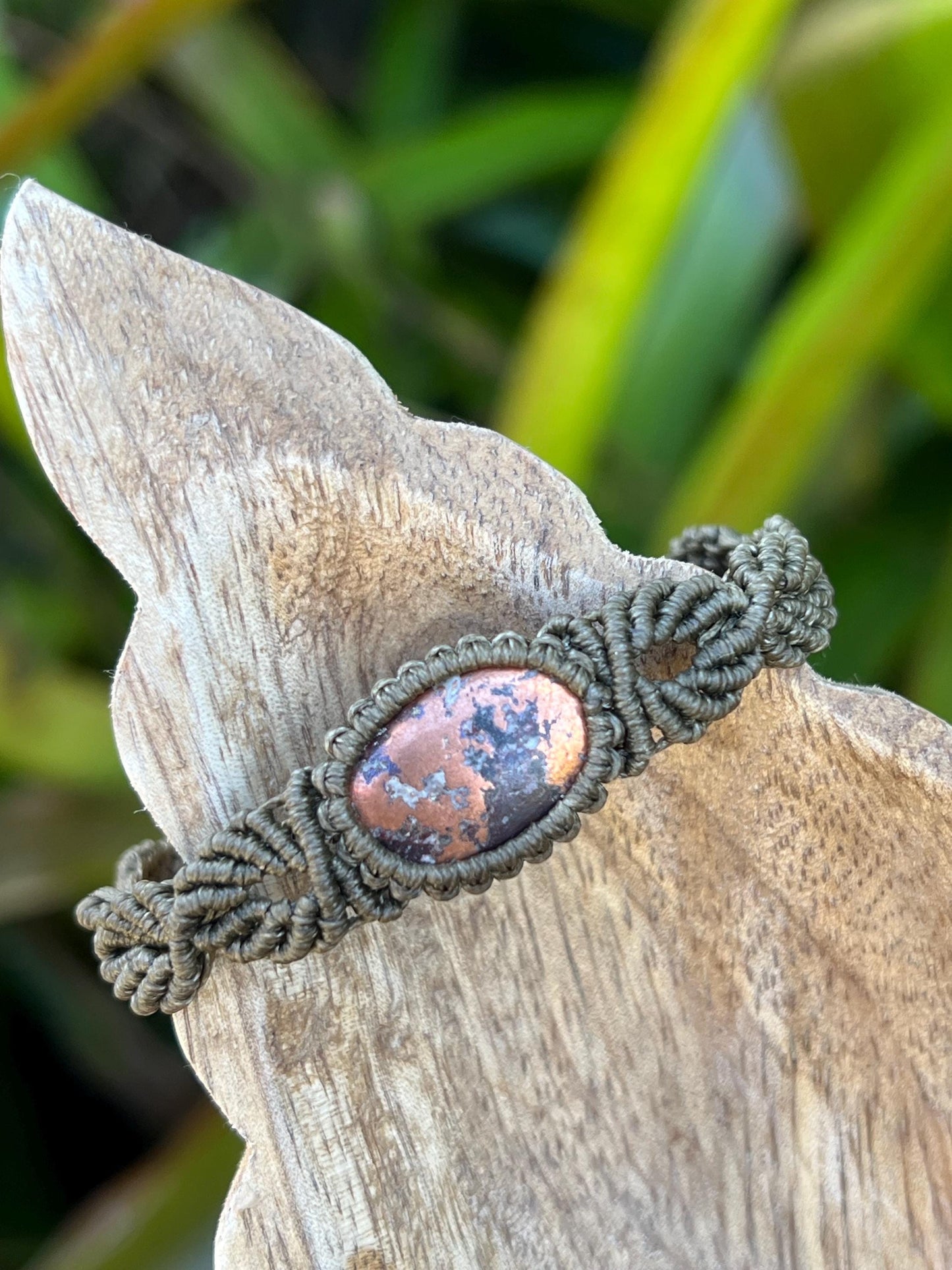 New Age Design, Ancient Wisdom ~ Native Copper Bracelet ~ Strength, Vitality, Wellbeing ~ Hand Woven